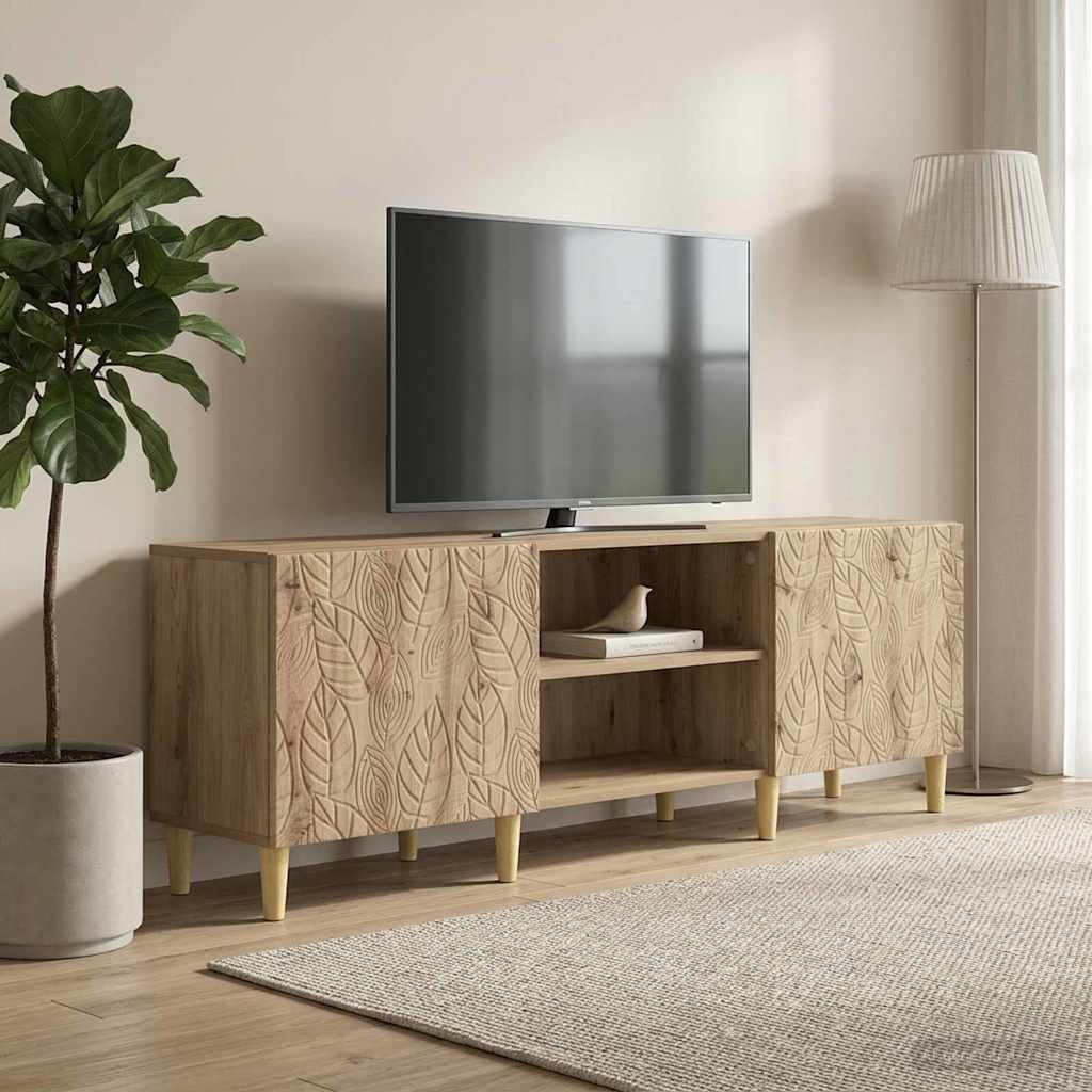 vidaXL TV Cabinet 150 x 31 x 50 cm Artisan Oak Engineered Wood