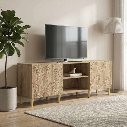 vidaXL TV Cabinet 150 x 31 x 50 cm Artisan Oak Engineered Wood