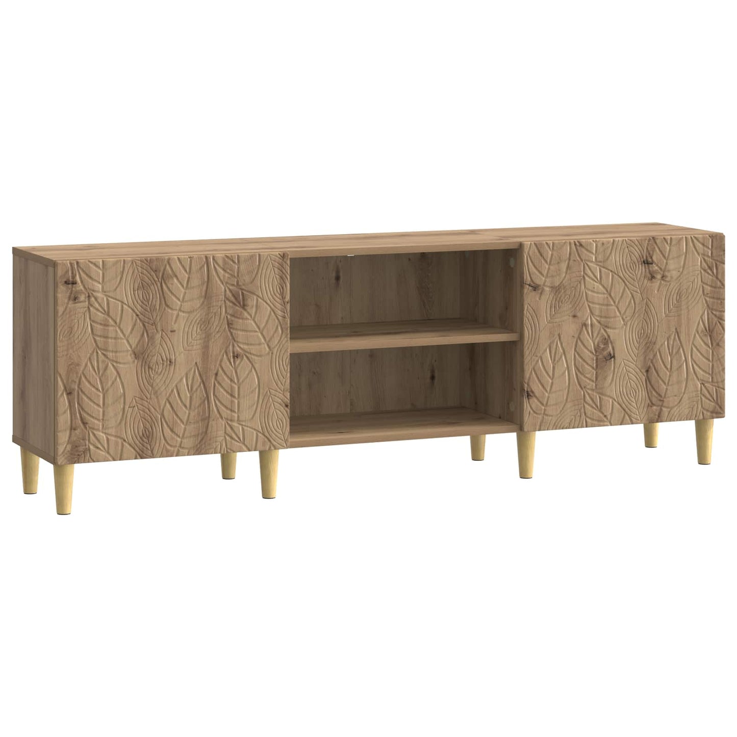 vidaXL TV Cabinet 150 x 31 x 50 cm Artisan Oak Engineered Wood