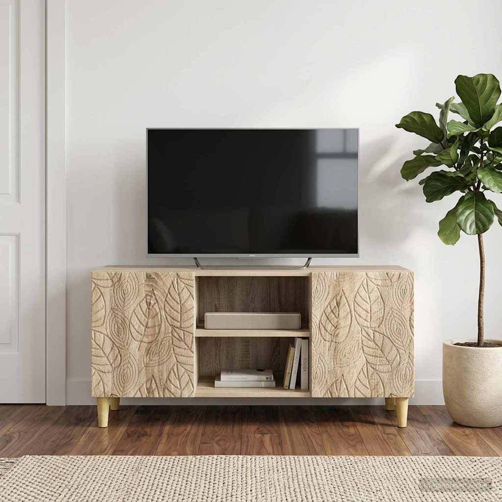 vidaXL TV Cabinet 102 x 34.5 x 50 cm Sonoma Oak Engineered Wood