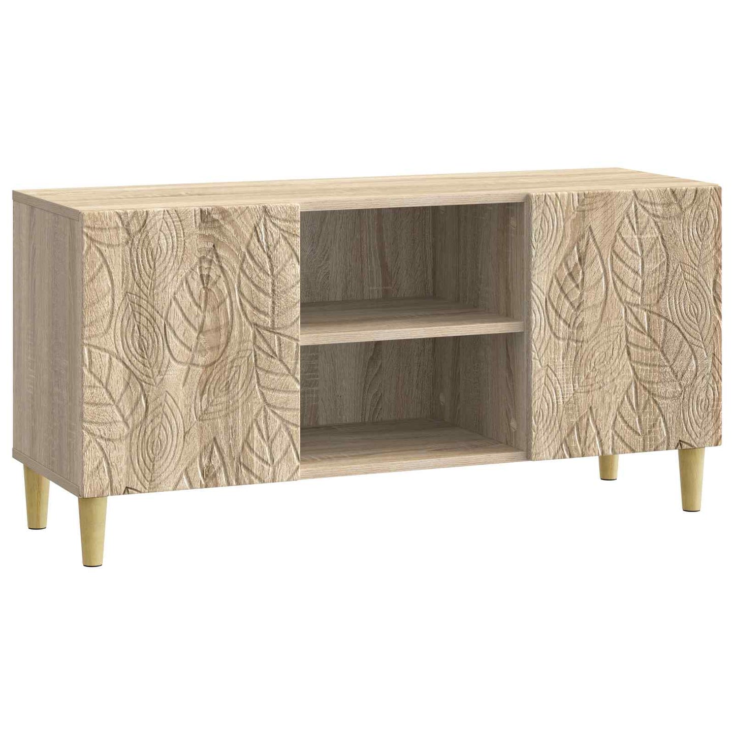 vidaXL TV Cabinet 102 x 34.5 x 50 cm Sonoma Oak Engineered Wood
