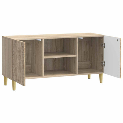 vidaXL TV Cabinet 102 x 34.5 x 50 cm Sonoma Oak Engineered Wood
