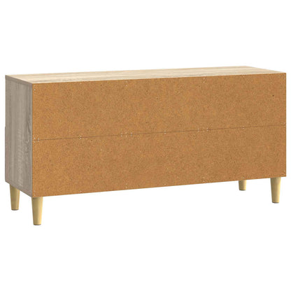 vidaXL TV Cabinet 102 x 34.5 x 50 cm Sonoma Oak Engineered Wood