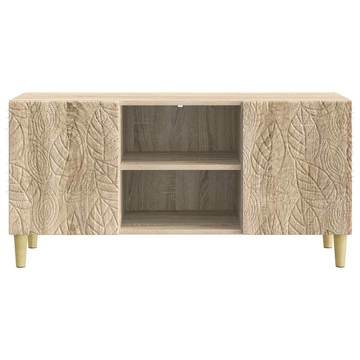 vidaXL TV Cabinet 102 x 34.5 x 50 cm Sonoma Oak Engineered Wood