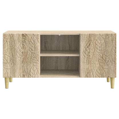 vidaXL TV Cabinet 102 x 34.5 x 50 cm Sonoma Oak Engineered Wood