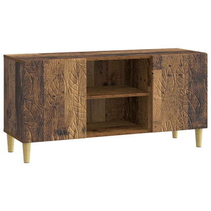 vidaXL TV Cabinet 102 x 34.5 x 50 cm Old Wood Engineered Wood