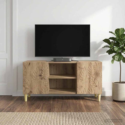 vidaXL TV Cabinet 102 x 34.5 x 50 cm Artisan Oak Engineered Wood