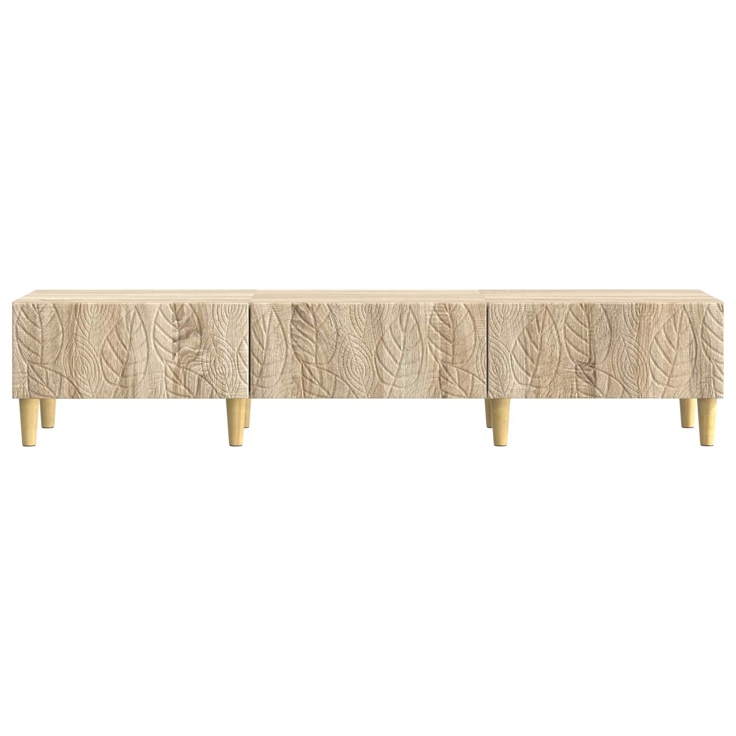 vidaXL TV Cabinet 147 x 34.5 x 30 cm Sonoma Oak Engineered Wood