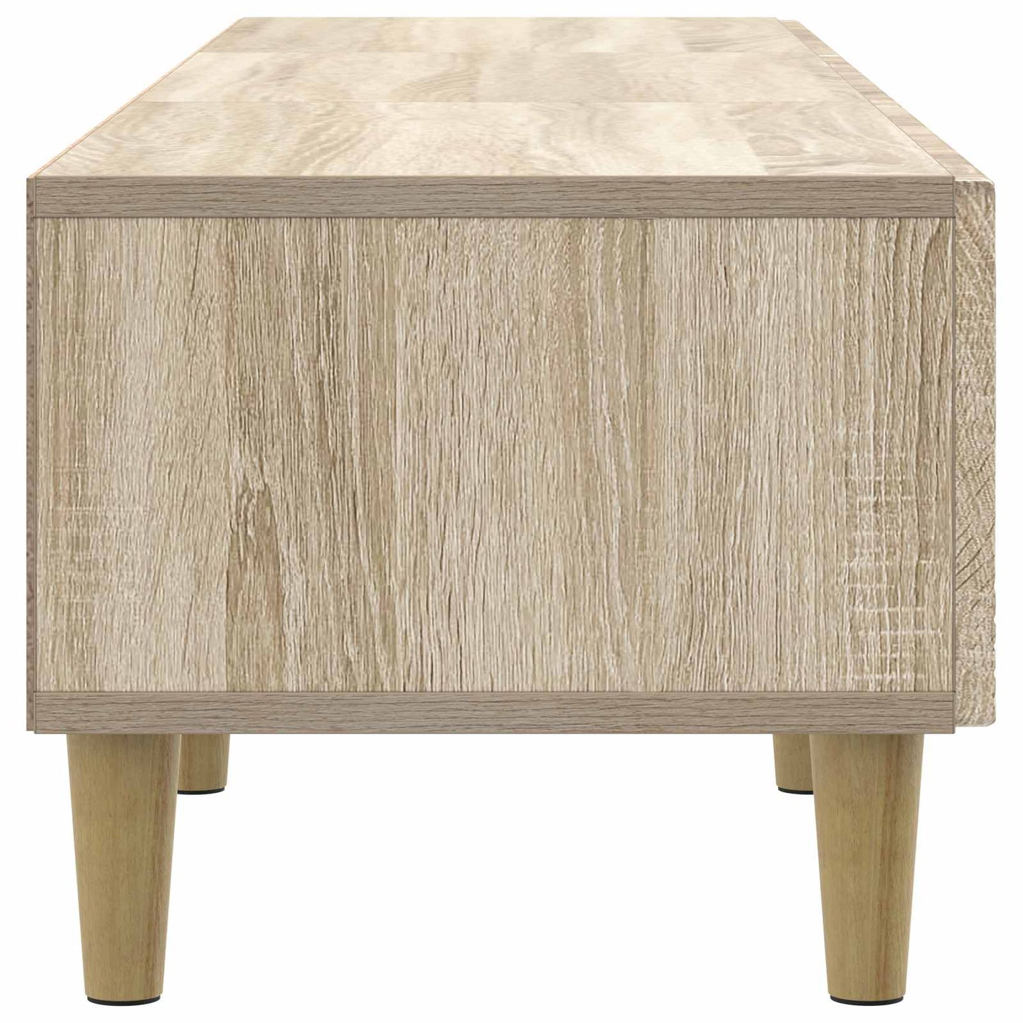 vidaXL TV Cabinet 147 x 34.5 x 30 cm Sonoma Oak Engineered Wood