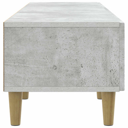 vidaXL TV Cabinet 147 x 34.5 x 30 cm Concrete Grey Engineered Wood
