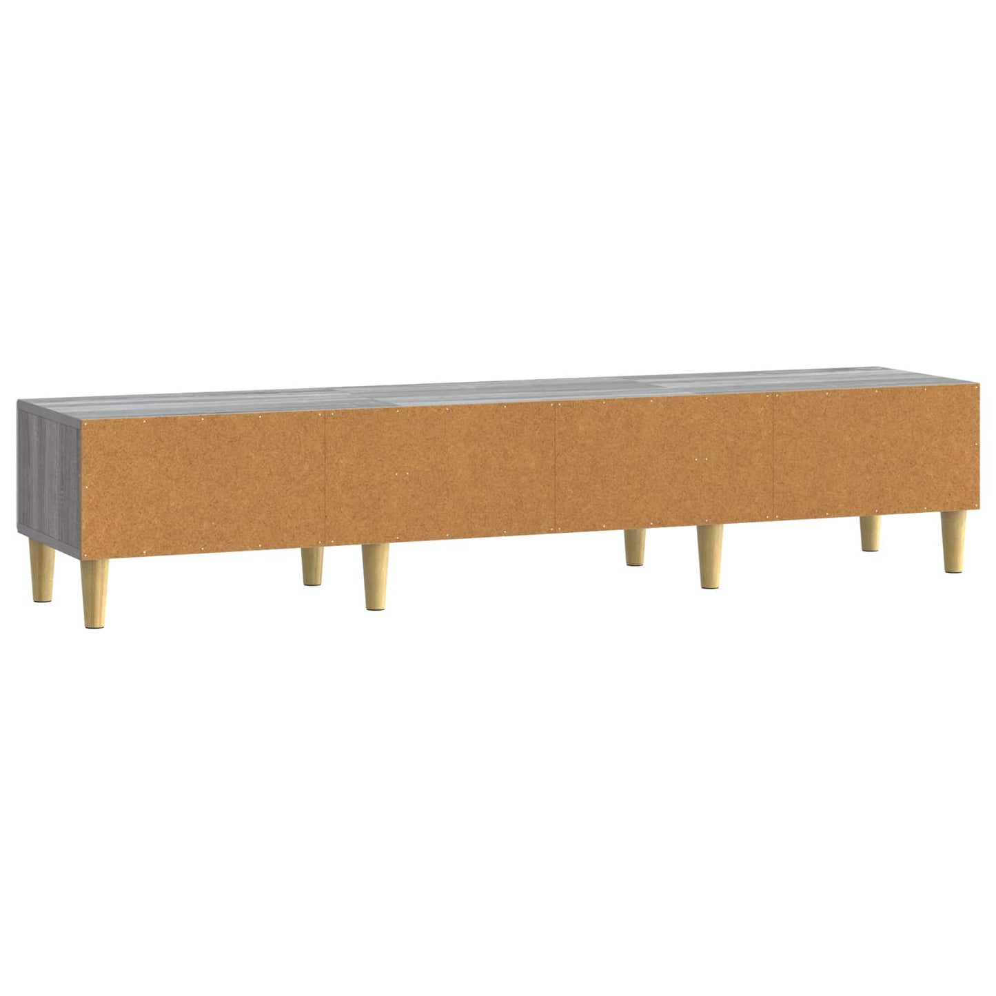 vidaXL TV Cabinet 147 x 34.5 x 30 cm Grey Sonoma Engineered Wood