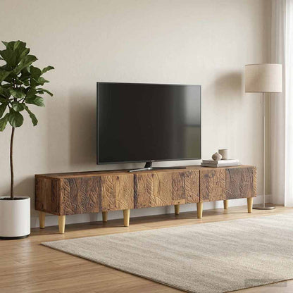 vidaXL TV Cabinet 147 x 34.5 x 30 cm Old Wood Engineered Wood