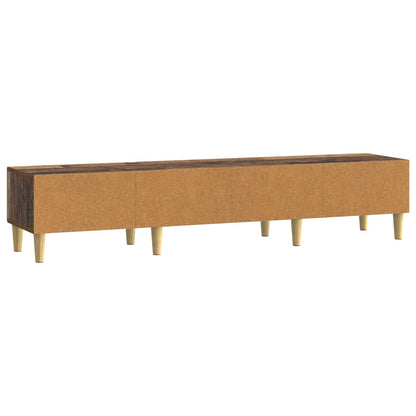 vidaXL TV Cabinet 147 x 34.5 x 30 cm Old Wood Engineered Wood
