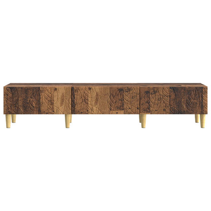 vidaXL TV Cabinet 147 x 34.5 x 30 cm Old Wood Engineered Wood
