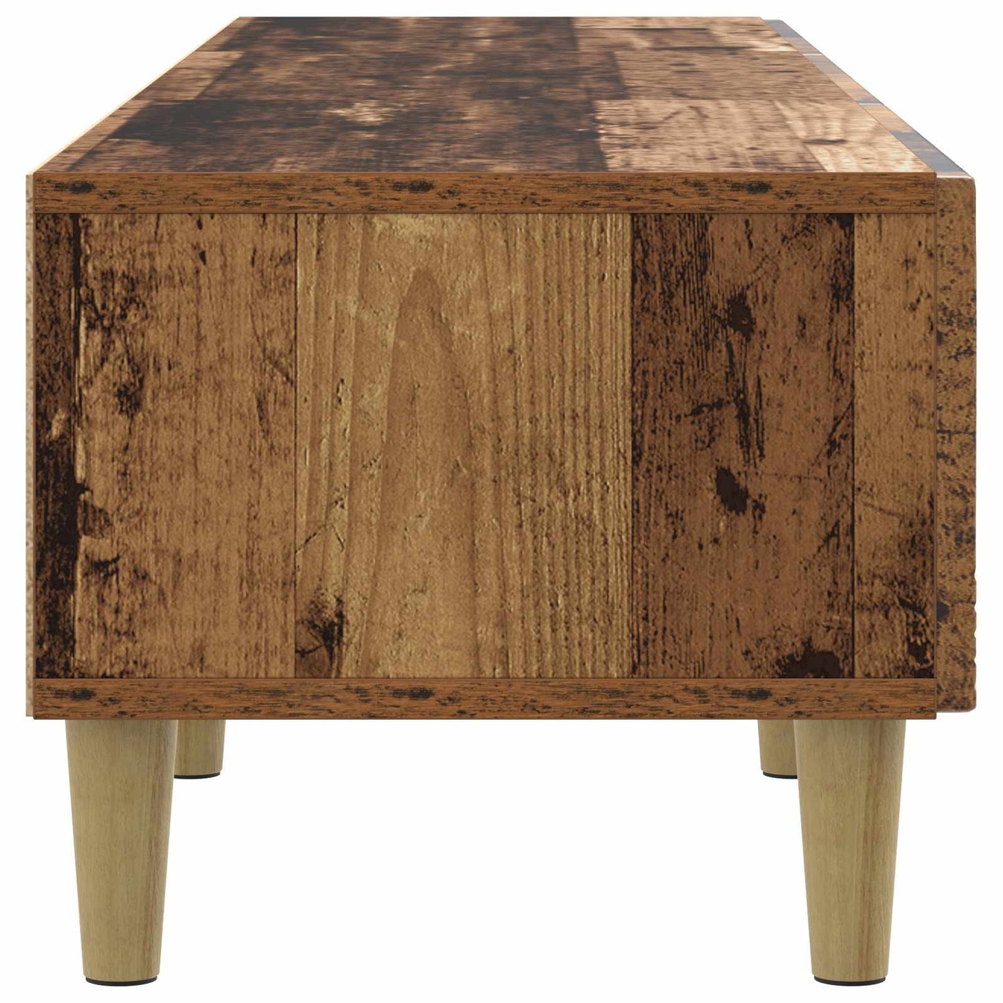 vidaXL TV Cabinet 147 x 34.5 x 30 cm Old Wood Engineered Wood