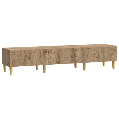 vidaXL TV Cabinet 147 x 34.5 x 30 cm Artisan Oak Engineered Wood