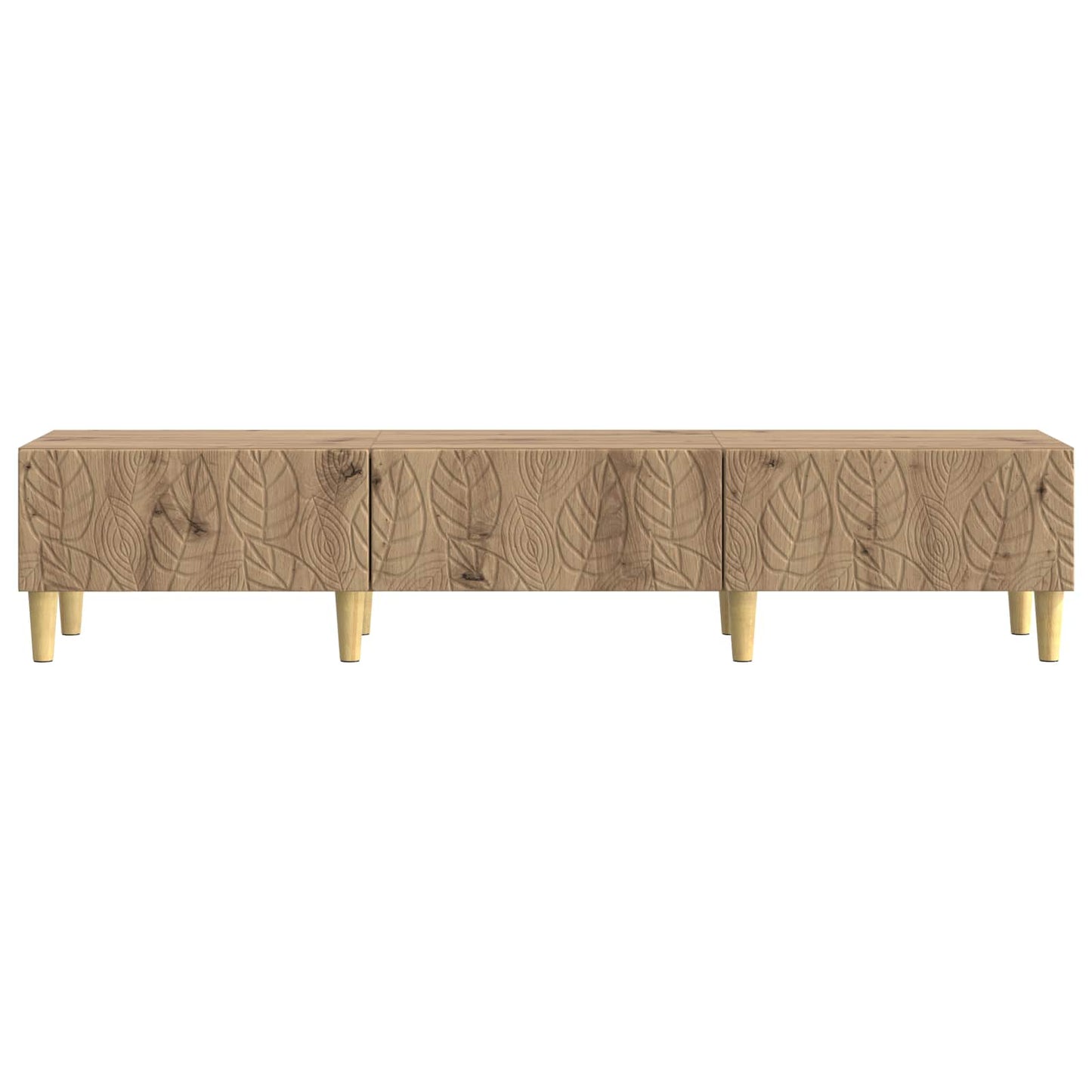 vidaXL TV Cabinet 147 x 34.5 x 30 cm Artisan Oak Engineered Wood
