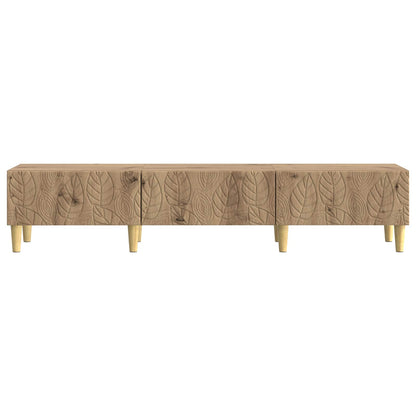 vidaXL TV Cabinet 147 x 34.5 x 30 cm Artisan Oak Engineered Wood