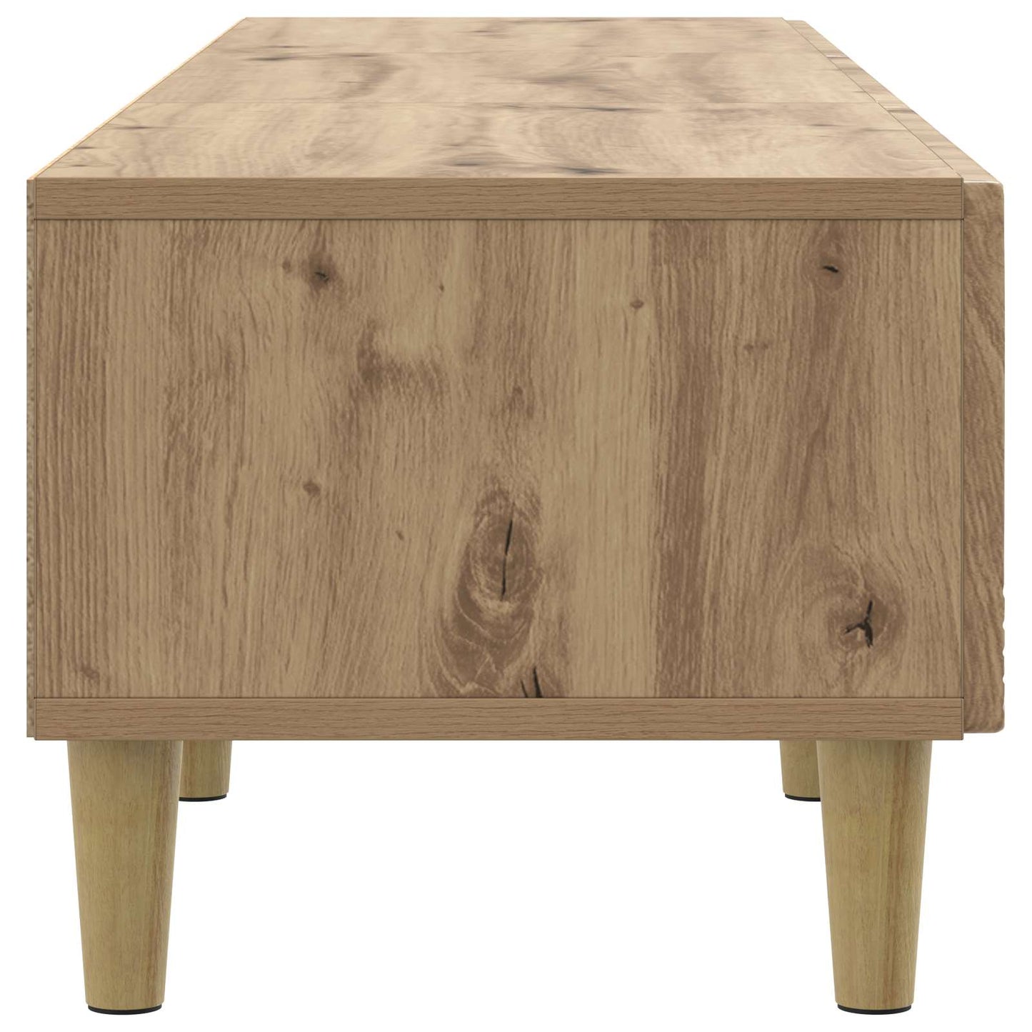vidaXL TV Cabinet 147 x 34.5 x 30 cm Artisan Oak Engineered Wood