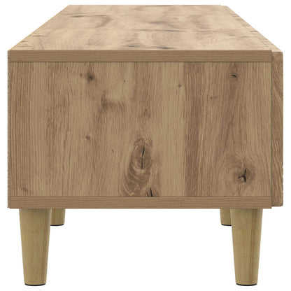 vidaXL TV Cabinet 147 x 34.5 x 30 cm Artisan Oak Engineered Wood