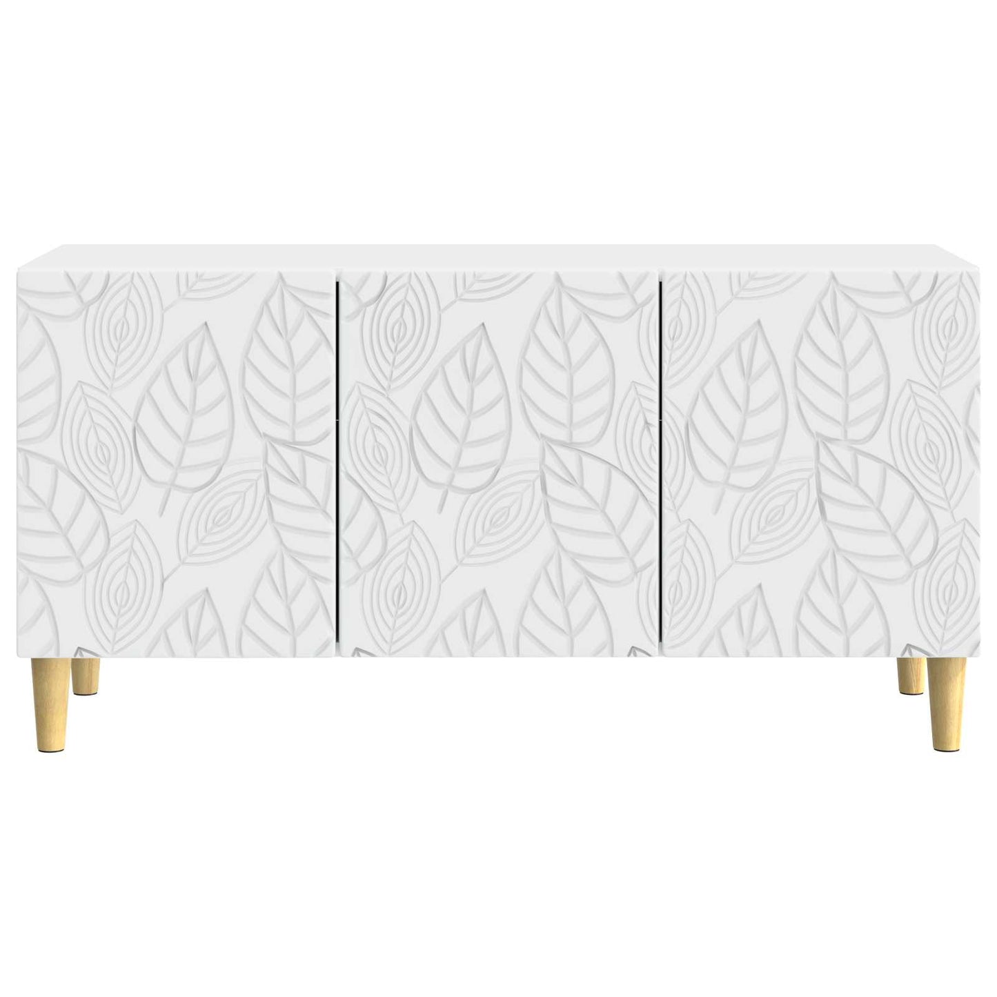 vidaXL TV Cabinet 99 x 34.5 x 50 cm White Engineered Wood