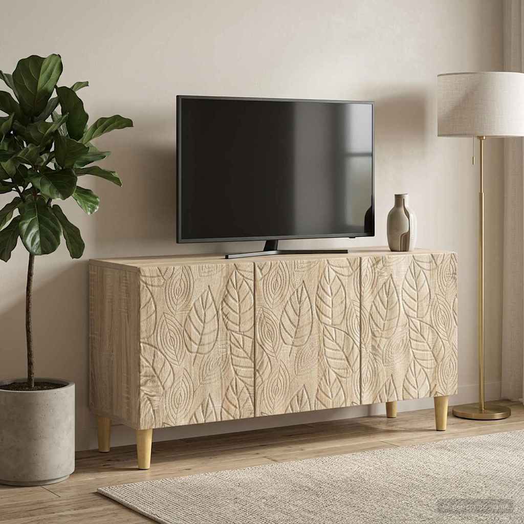 vidaXL TV Cabinet 99 x 34.5 x 50 cm Sonoma Oak Engineered Wood
