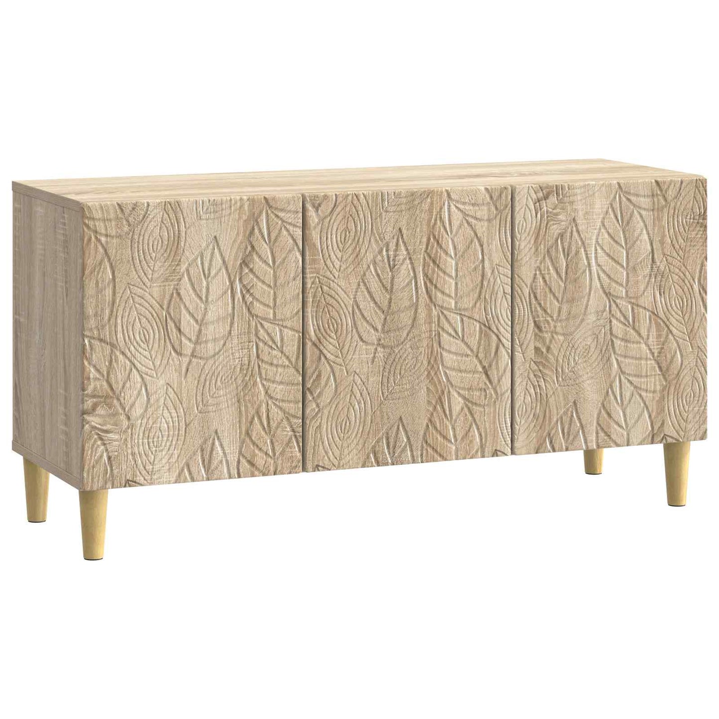 vidaXL TV Cabinet 99 x 34.5 x 50 cm Sonoma Oak Engineered Wood