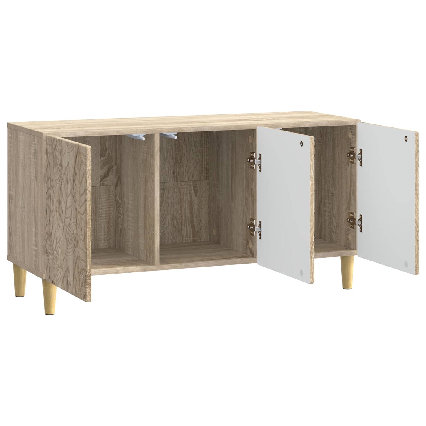 vidaXL TV Cabinet 99 x 34.5 x 50 cm Sonoma Oak Engineered Wood