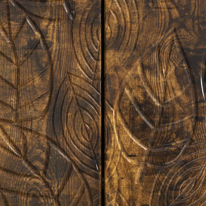 vidaXL TV Cabinet 99 x 34.5 x 50 cm Smoked Oak Engineered Wood