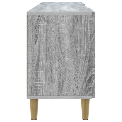 vidaXL TV Cabinet 99 x 34.5 x 50 cm Grey Sonoma Engineered Wood