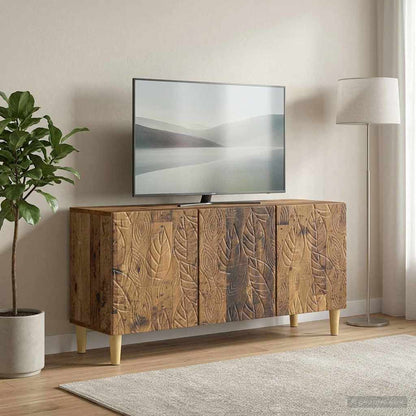 vidaXL TV Cabinet 99 x 34.5 x 50 cm Old Wood Engineered Wood