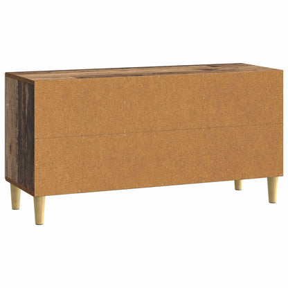 vidaXL TV Cabinet 99 x 34.5 x 50 cm Old Wood Engineered Wood