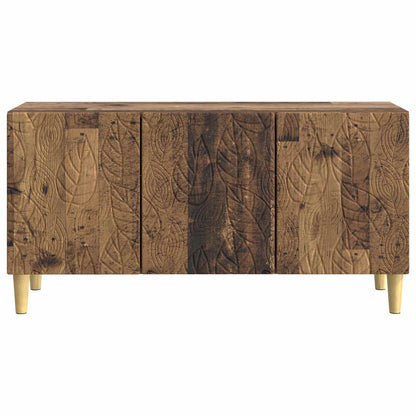 vidaXL TV Cabinet 99 x 34.5 x 50 cm Old Wood Engineered Wood