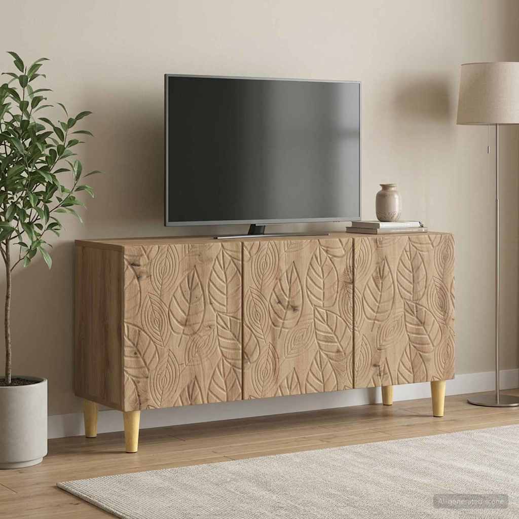 vidaXL TV Cabinet 99 x 34.5 x 50 cm Artisan Oak Engineered Wood