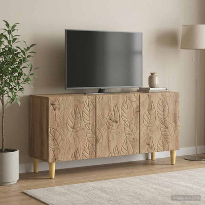 vidaXL TV Cabinet 99 x 34.5 x 50 cm Artisan Oak Engineered Wood