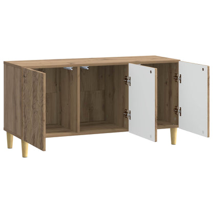 vidaXL TV Cabinet 99 x 34.5 x 50 cm Artisan Oak Engineered Wood
