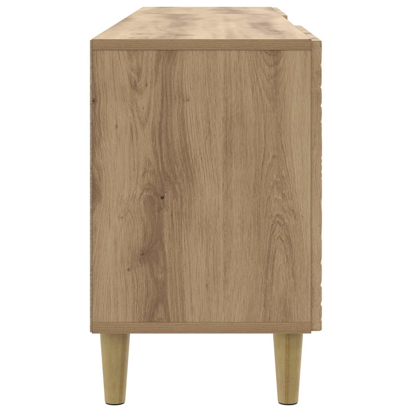 vidaXL TV Cabinet 99 x 34.5 x 50 cm Artisan Oak Engineered Wood