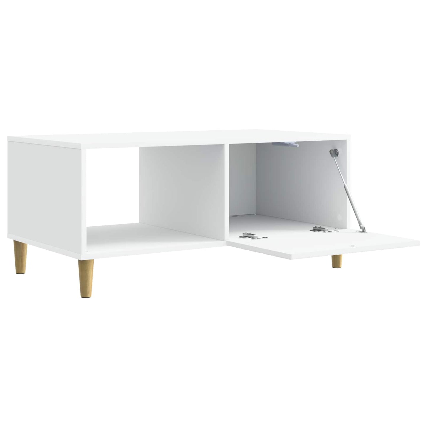vidaXL Coffee Table White 90 x 50 x 40 cm Engineered Wood