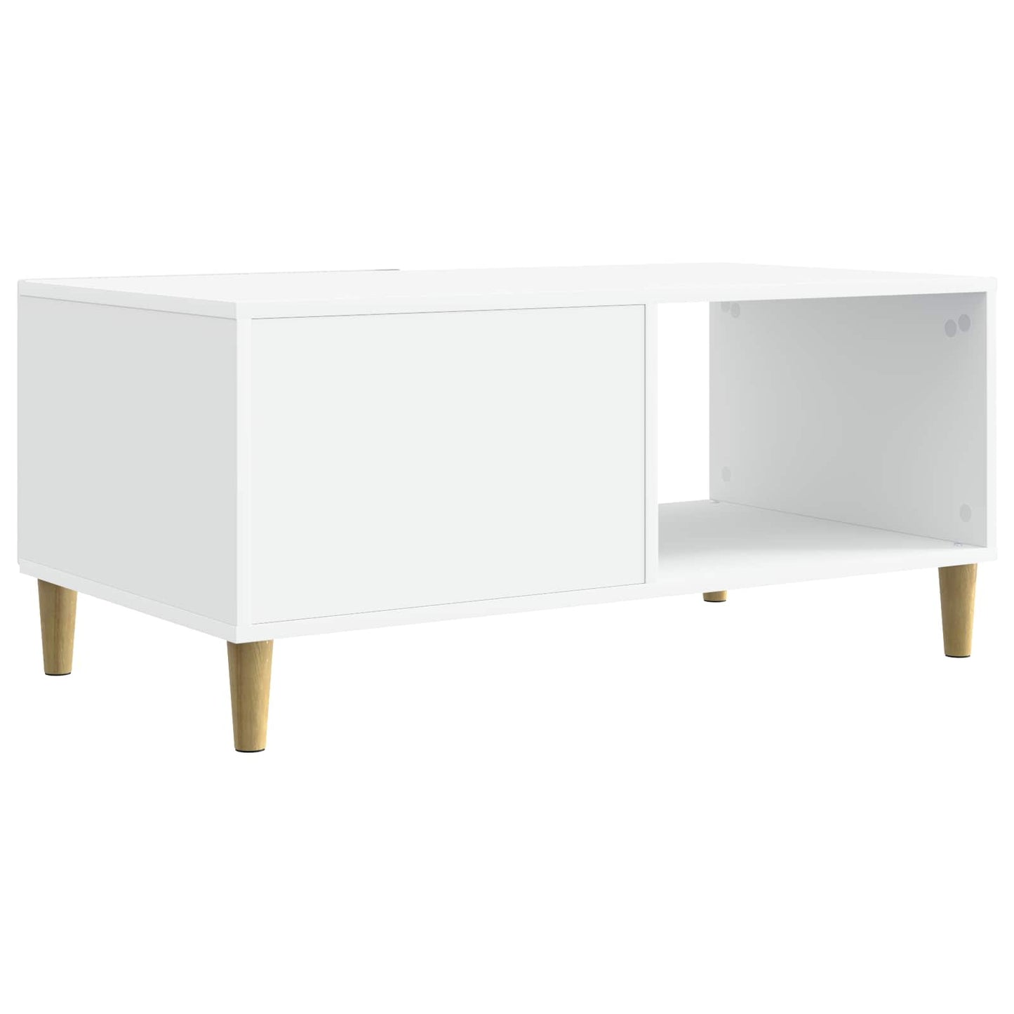 vidaXL Coffee Table White 90 x 50 x 40 cm Engineered Wood