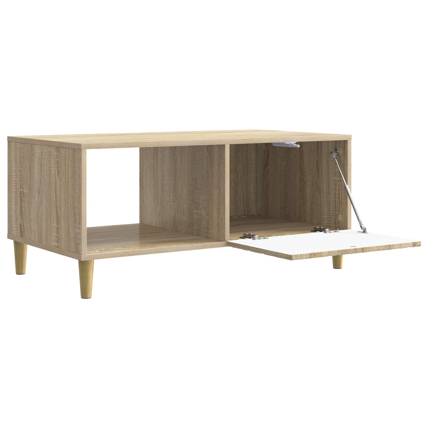 vidaXL Coffee Table Sonoma Oak 90 x 50 x 40 cm Engineered Wood