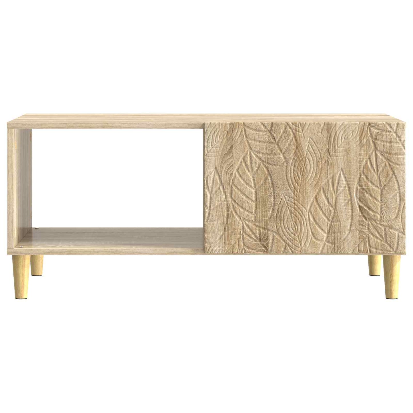 vidaXL Coffee Table Sonoma Oak 90 x 50 x 40 cm Engineered Wood