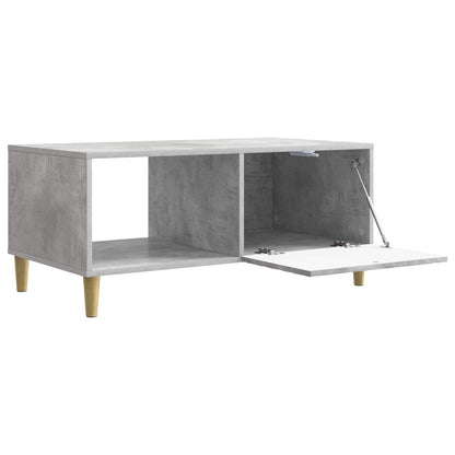 vidaXL Coffee Table Concrete Grey 90 x 50 x 40 cm Engineered Wood