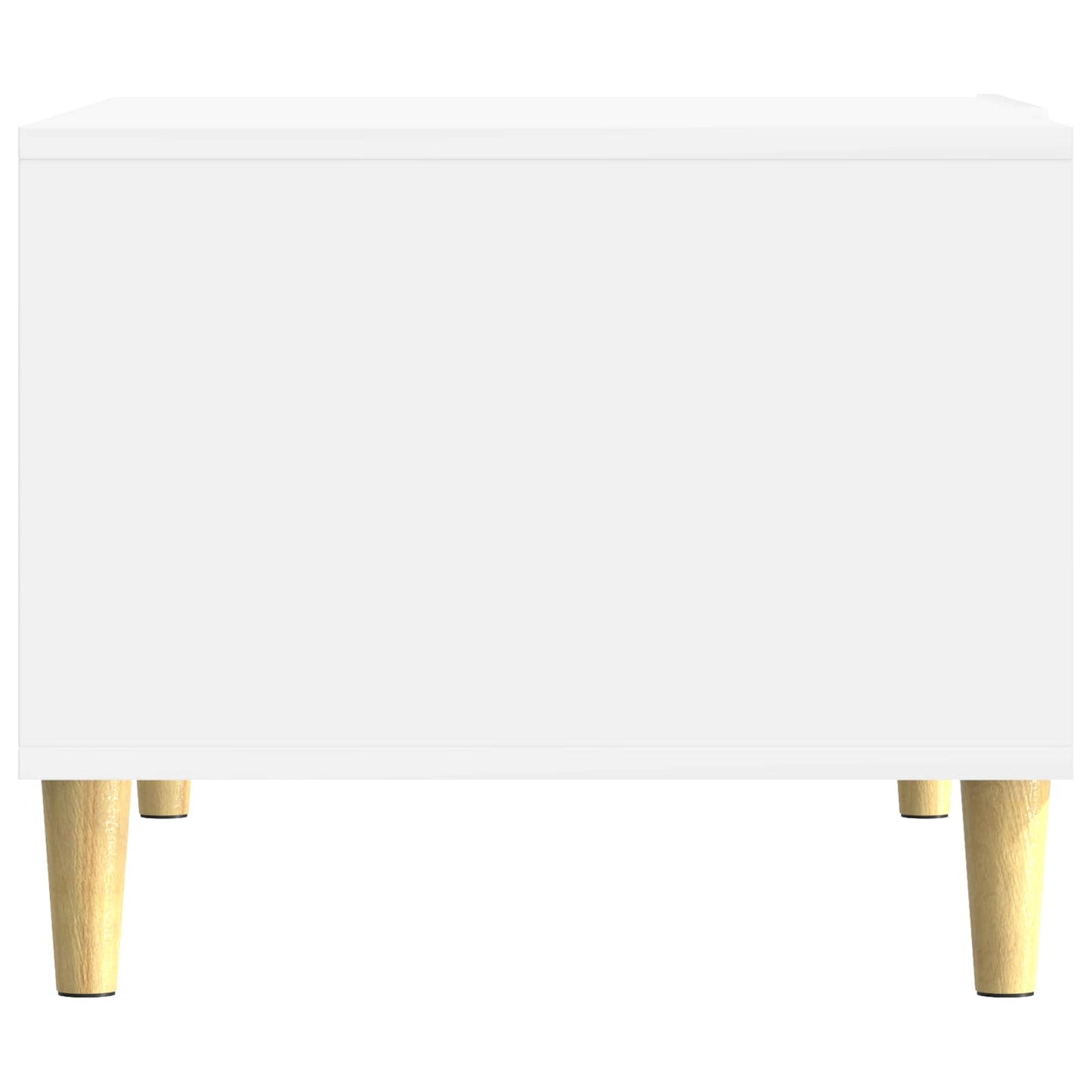 vidaXL Coffee Table High Gloss White 90 x 50 x 40 cm Engineered Wood