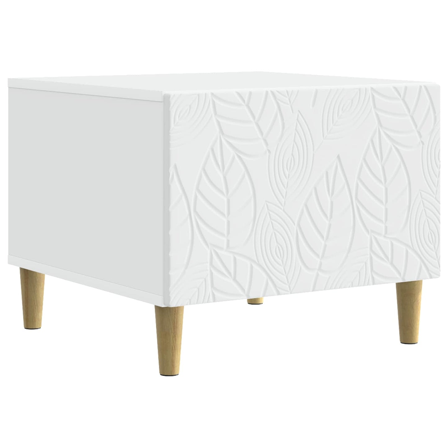 vidaXL Coffee Table White 50 x 49 x 40 cm Engineered Wood