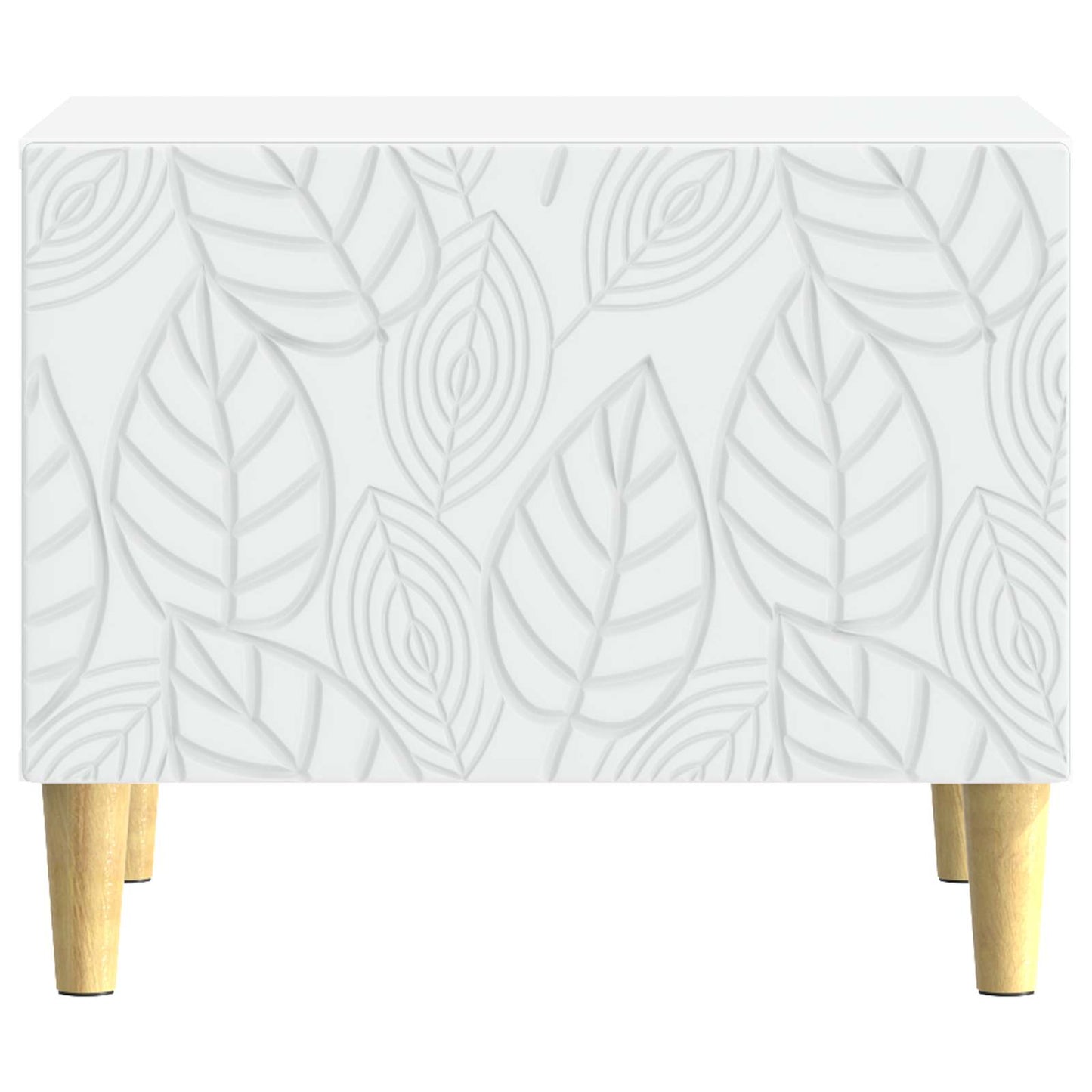vidaXL Coffee Table White 50 x 49 x 40 cm Engineered Wood