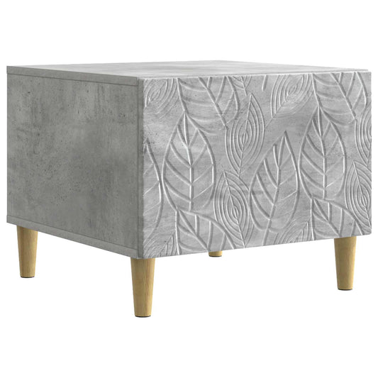 vidaXL Coffee Table Concrete Grey 50 x 49 x 40 cm Engineered Wood