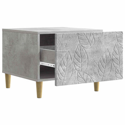 vidaXL Coffee Table Concrete Grey 50 x 49 x 40 cm Engineered Wood