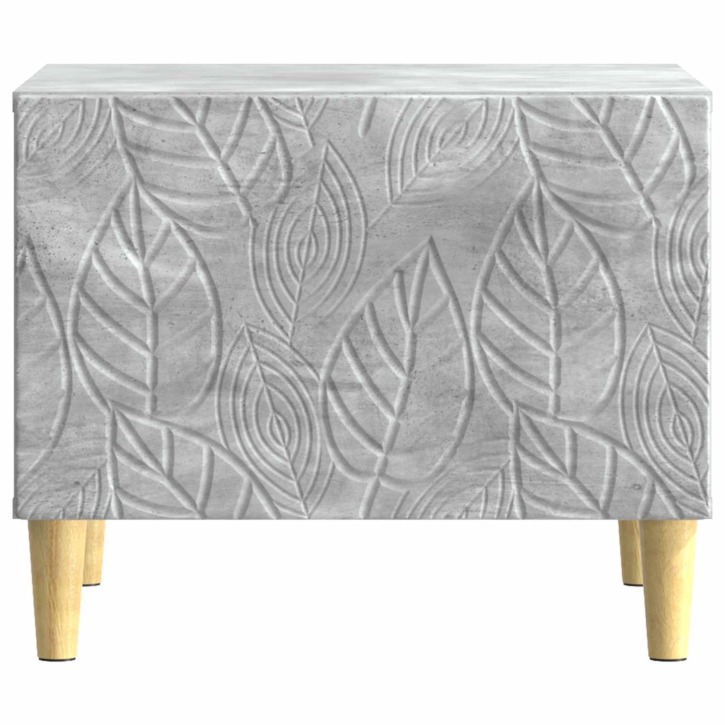 vidaXL Coffee Table Concrete Grey 50 x 49 x 40 cm Engineered Wood
