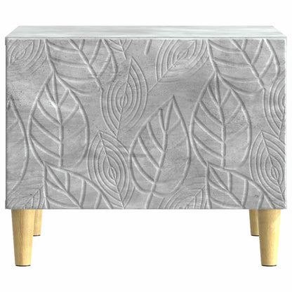 vidaXL Coffee Table Concrete Grey 50 x 49 x 40 cm Engineered Wood