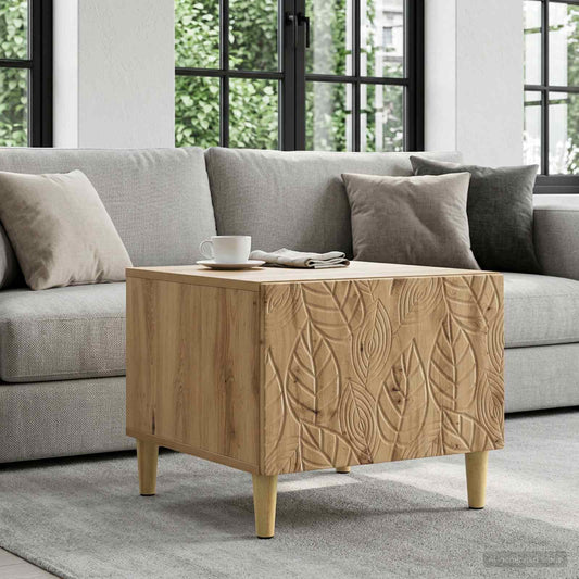 vidaXL Coffee Table Artisan Oak 50 x 49 x 40 cm Engineered Wood